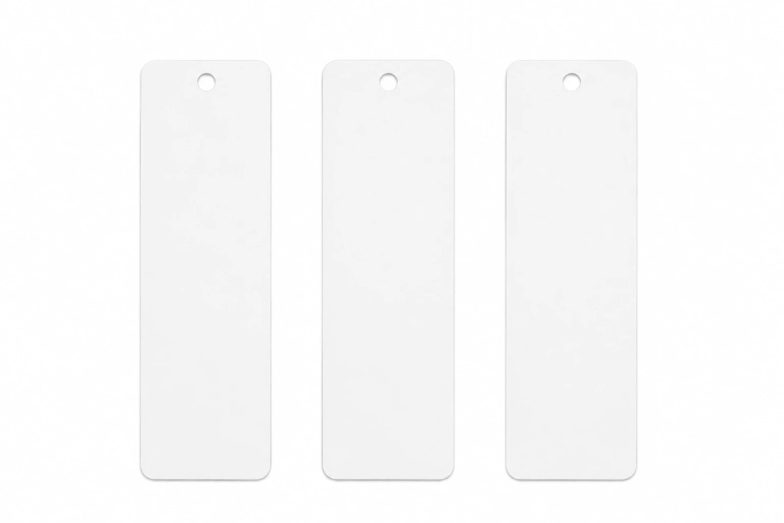 Aluminum sublimation bookmarks