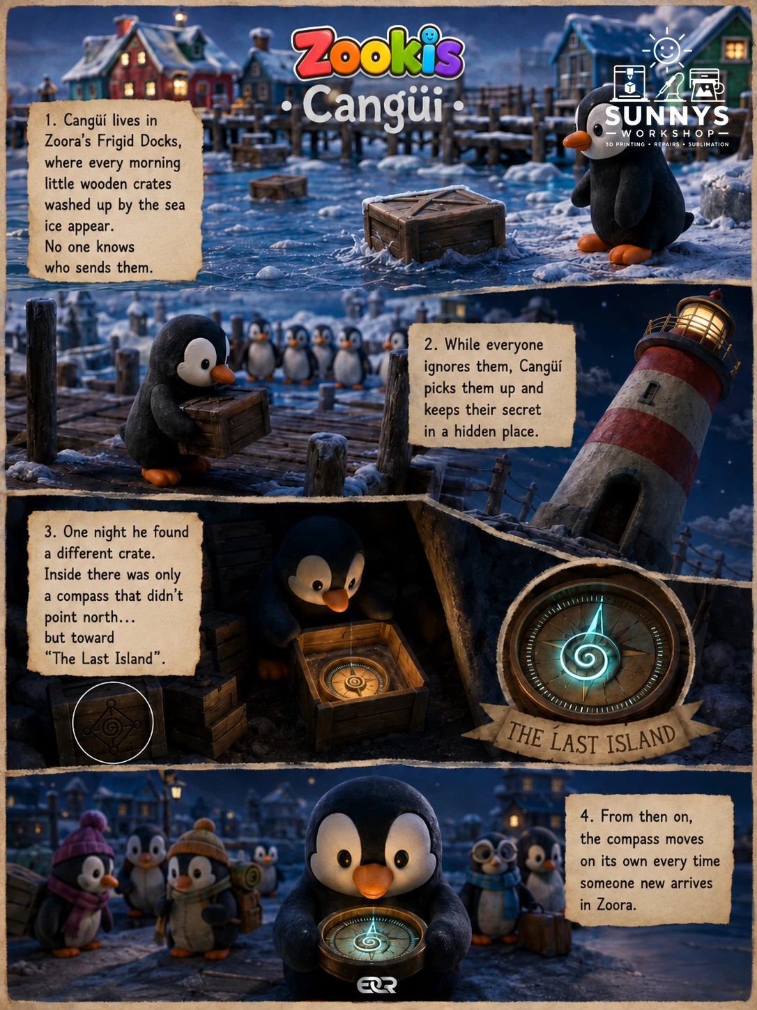 Cangüi the Penguin story