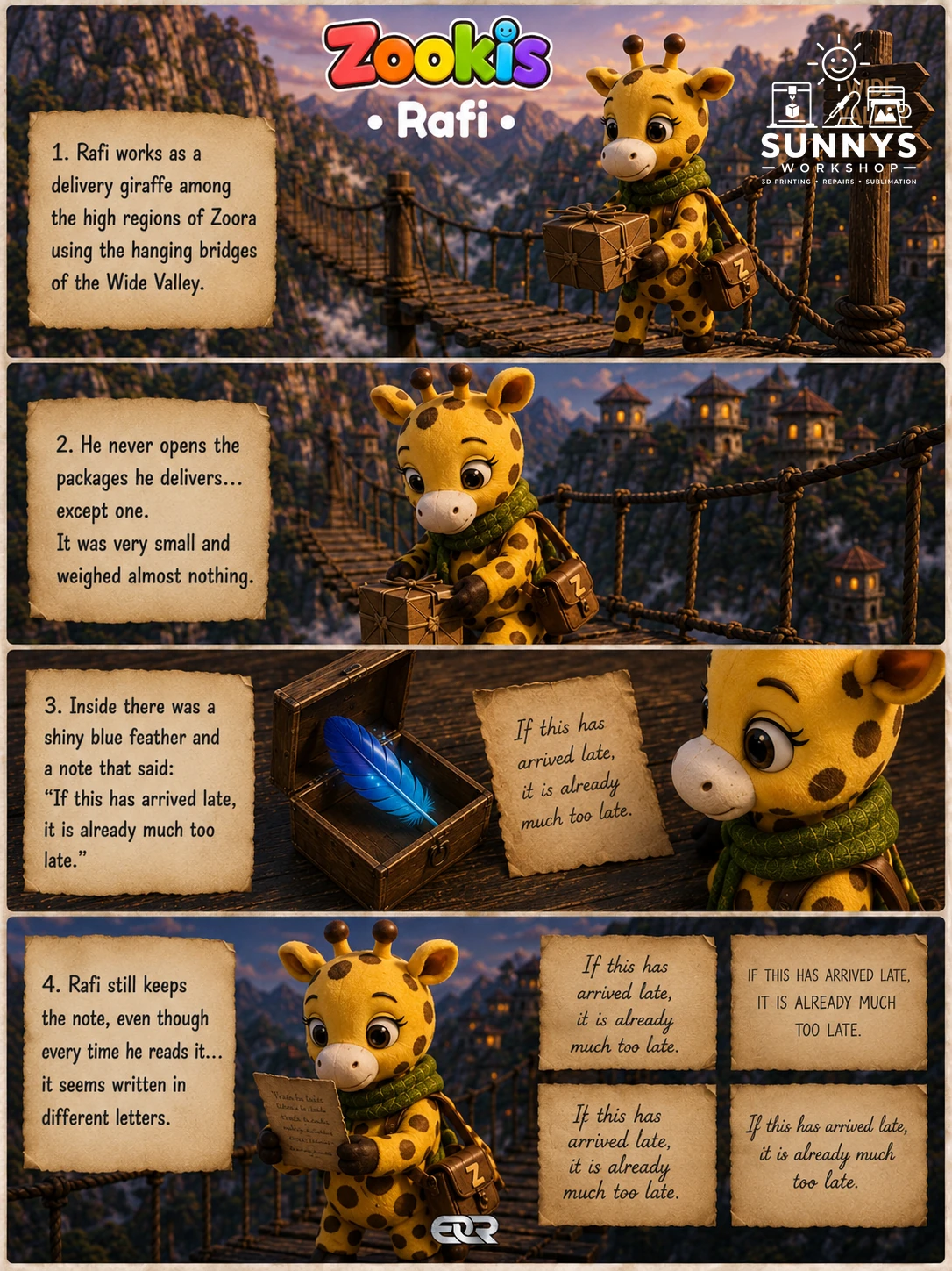 Rafi the Giraffe story
