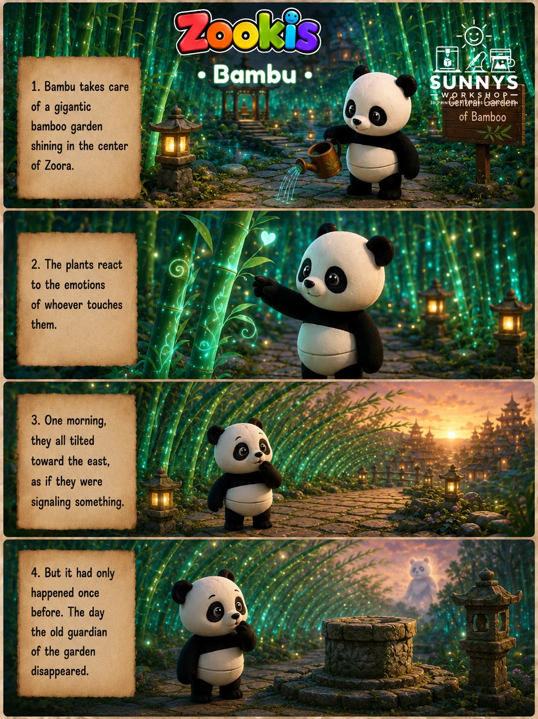 Bambu the Panda Bear story