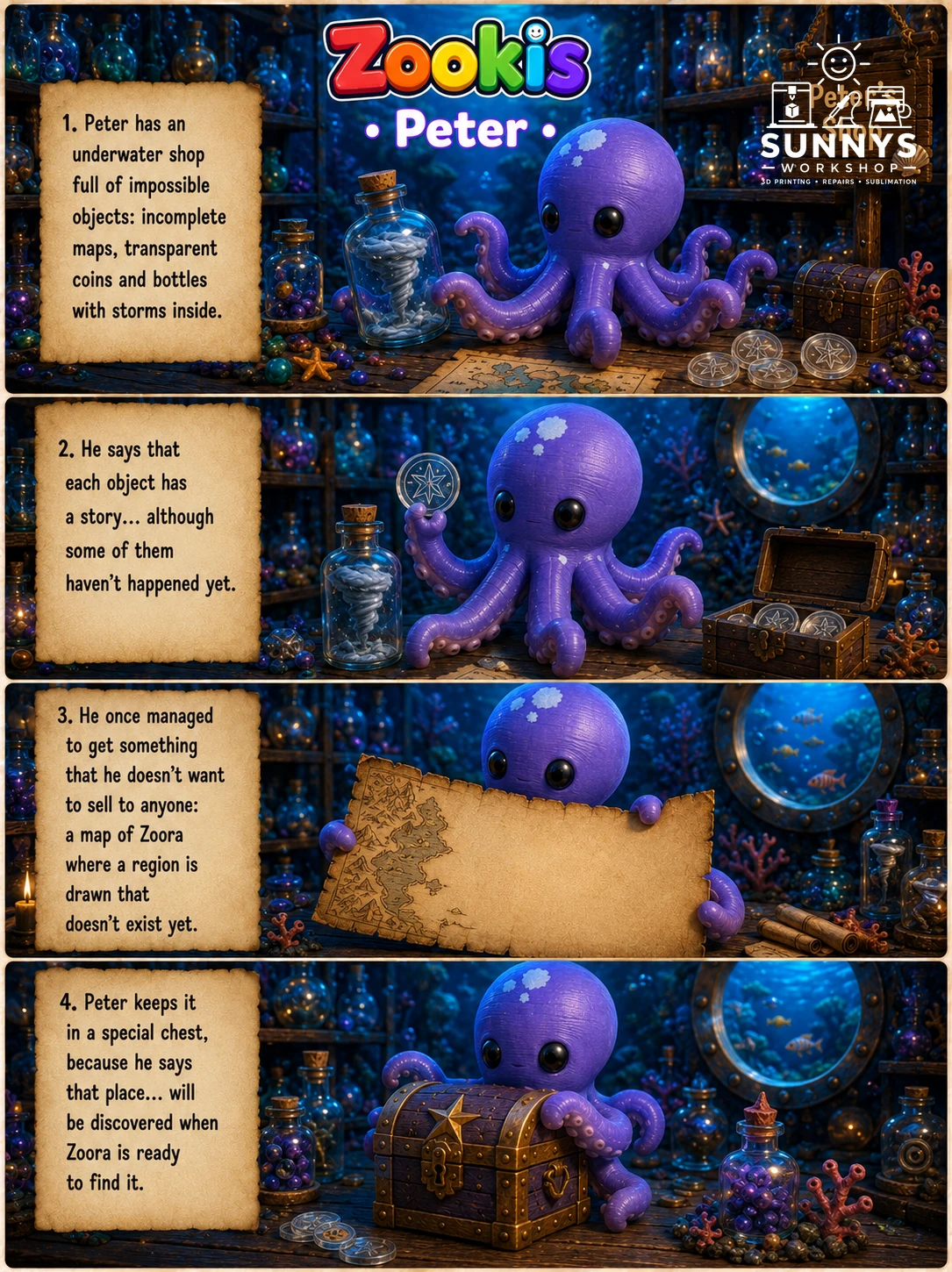 Peter the Octopus story