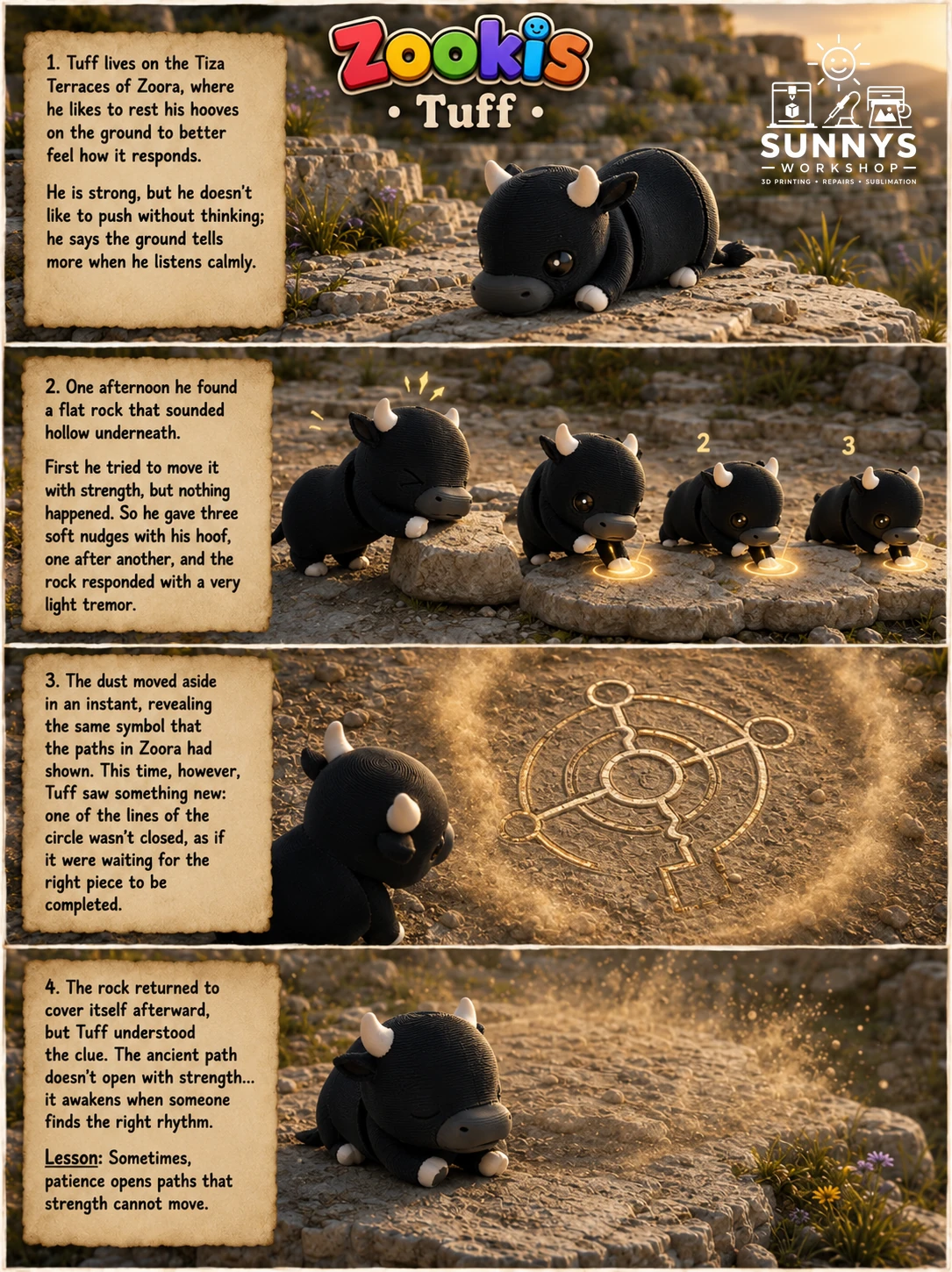 Tuff the Black Bull story