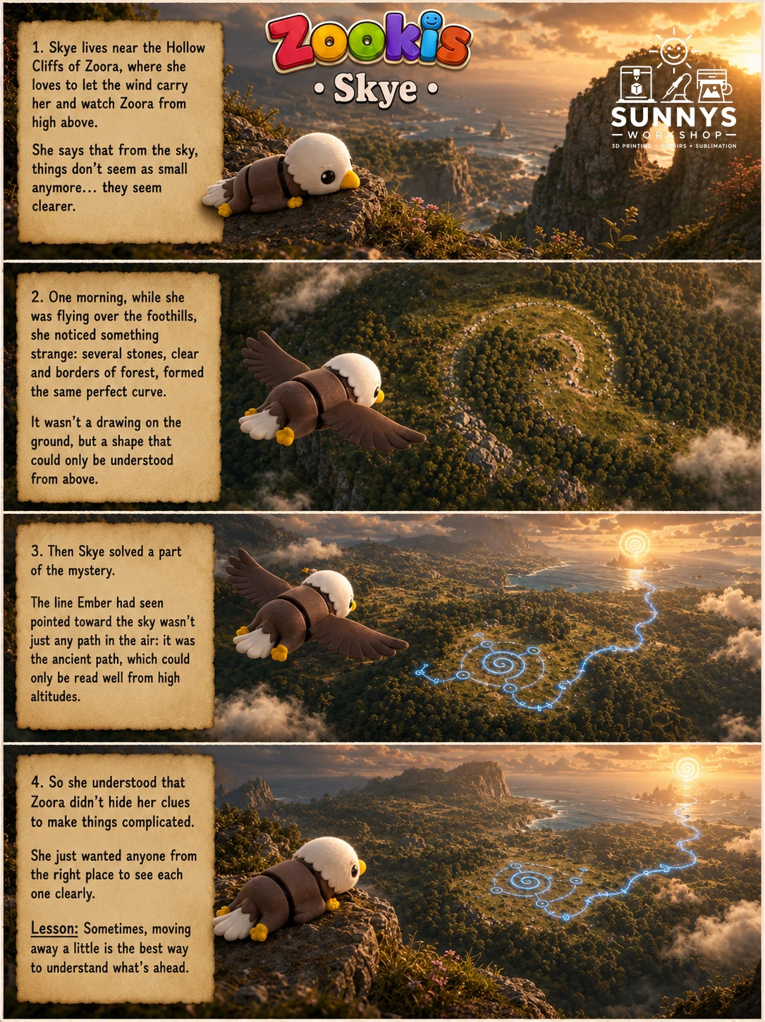 Skye the Bald Eagle story