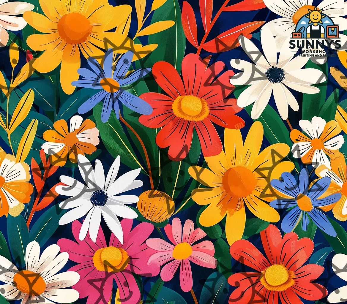 Colorful Floral Pattern
