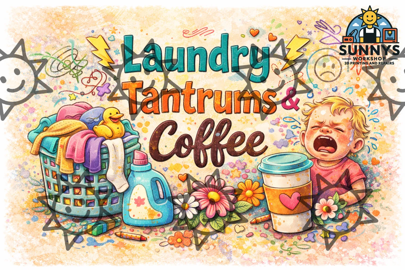 Laundry, Tantrums & Coffee