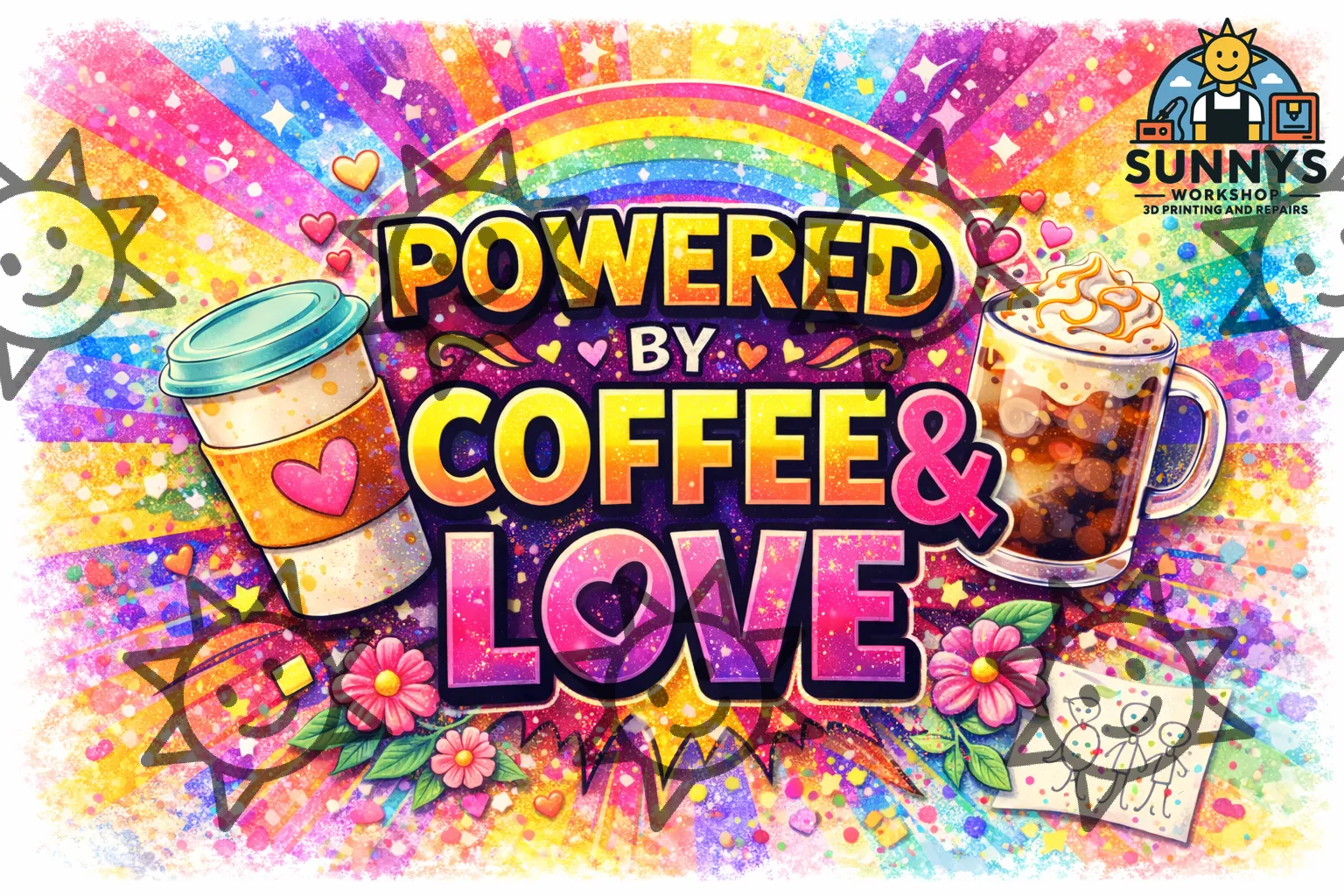 Powered by Coffee & Love