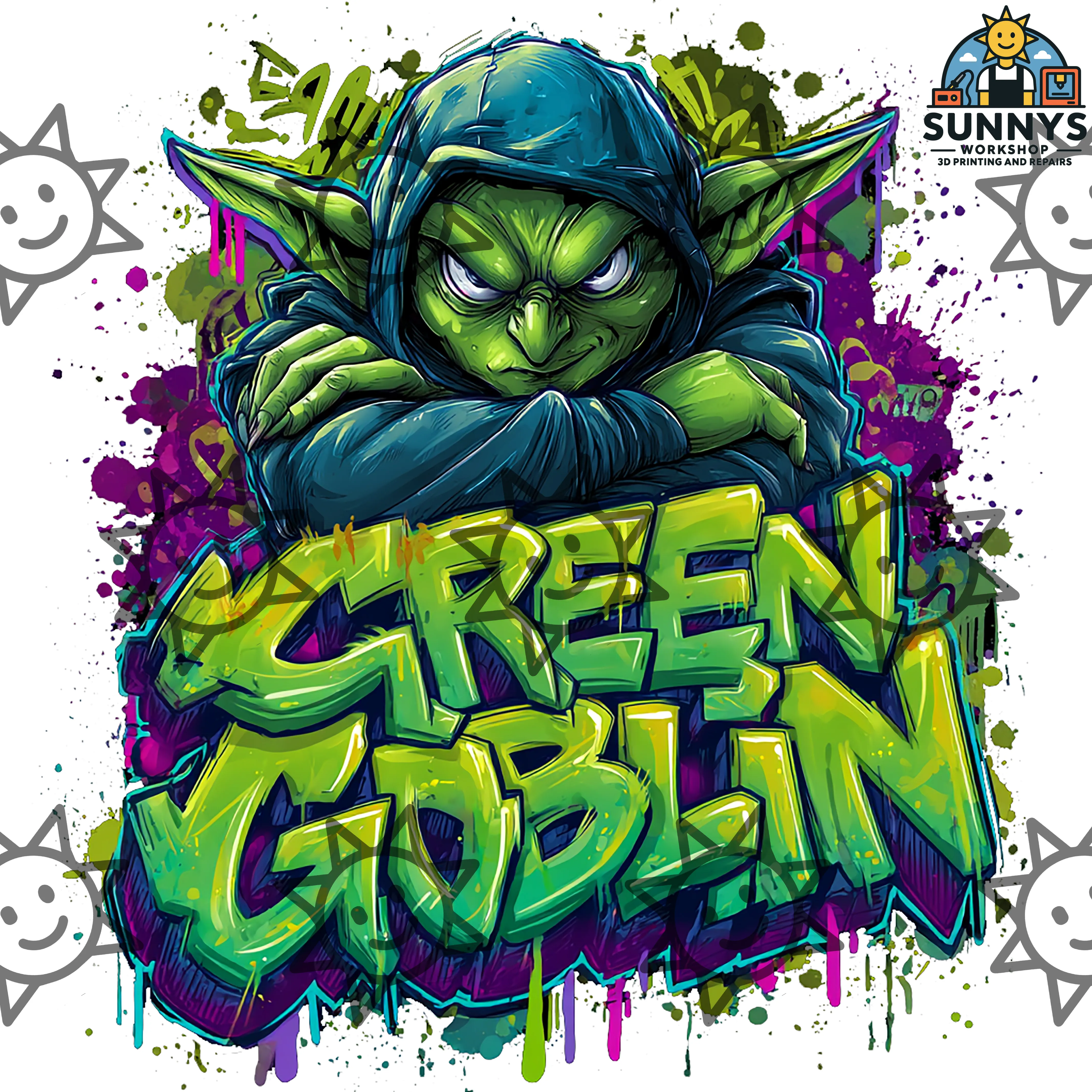 Goblin Graffiti Villain