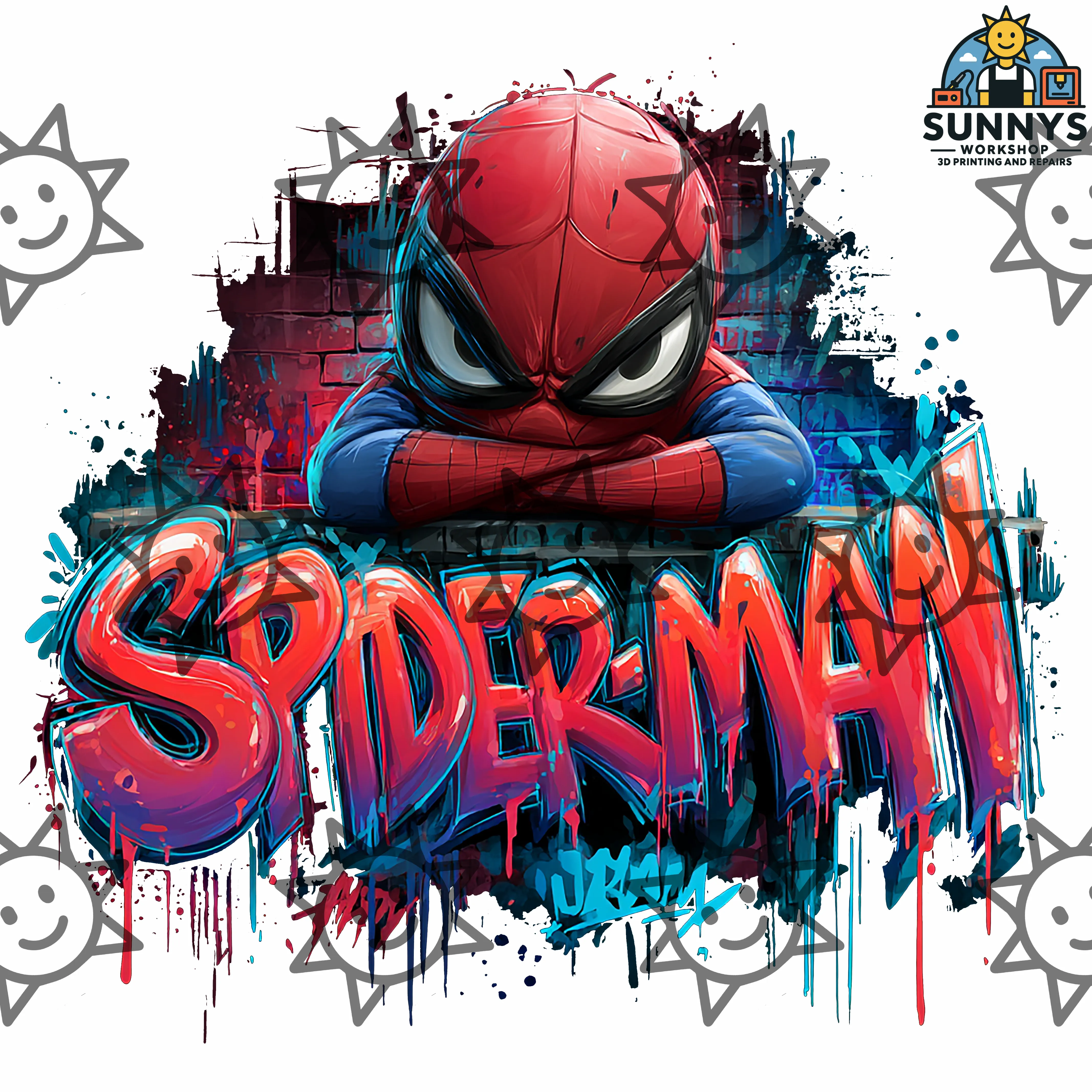 Web-Slinger Graffiti