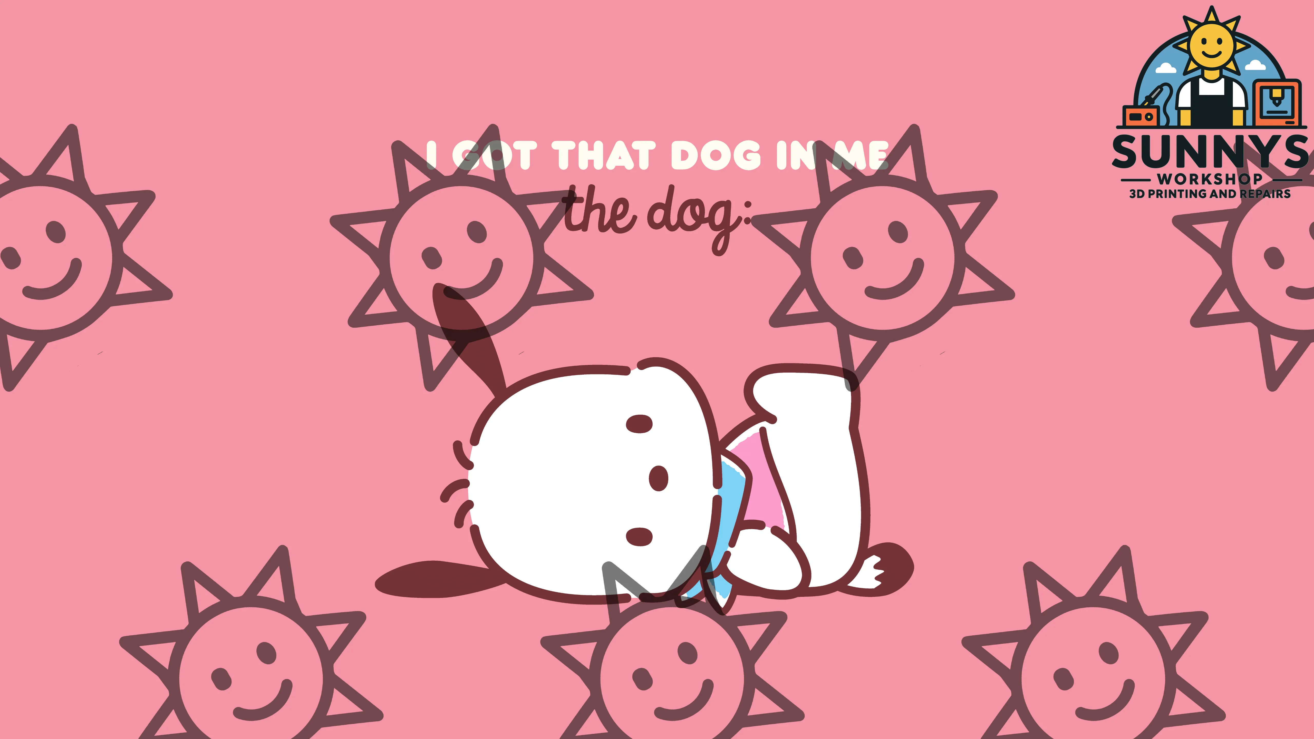 “I Got That Dog in Me” Funny Puppy