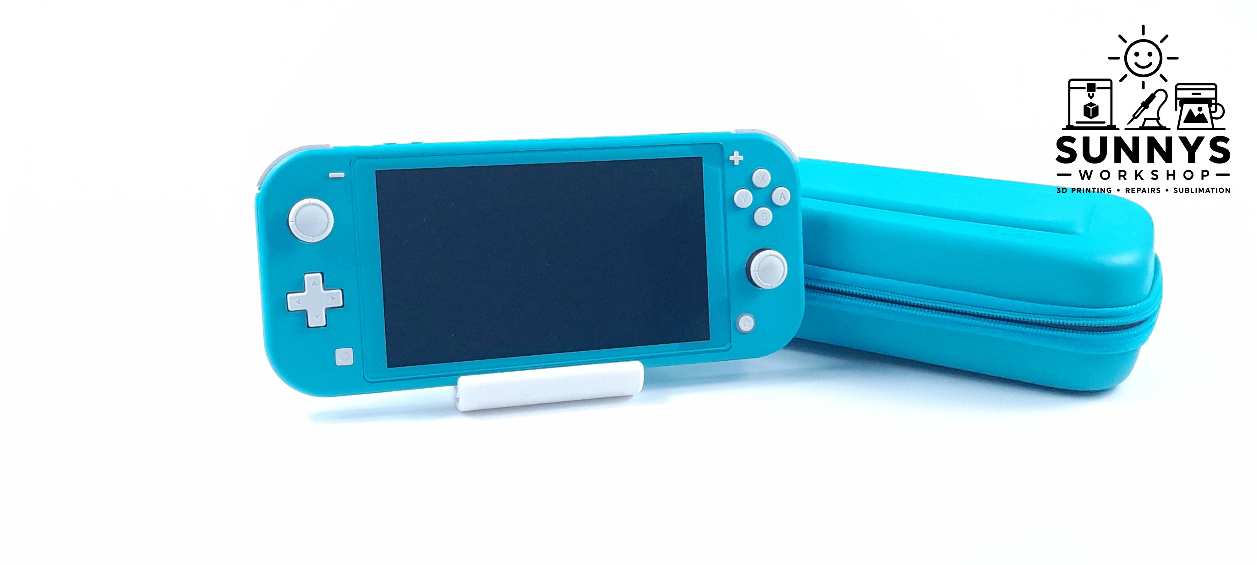 Nintendo Switch Lite – Turquoise with Carry Case
