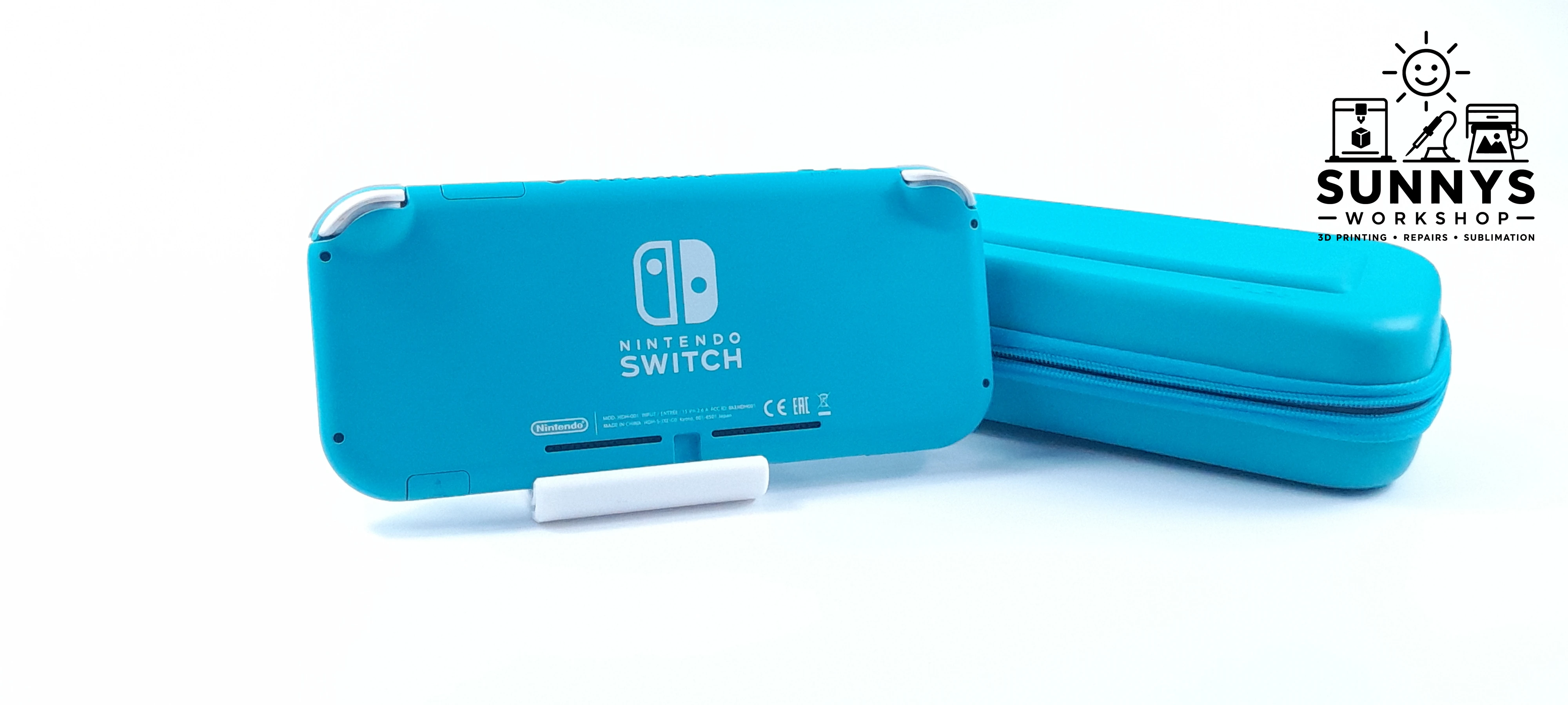 Nintendo Switch Lite – Turquoise with Carry Case